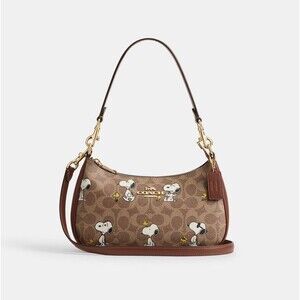 COACH Snoopy Teri Shoulder Bag CBJ88 NWT